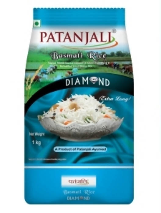 Patanjali Diamond Basmati Rice - 1 kg