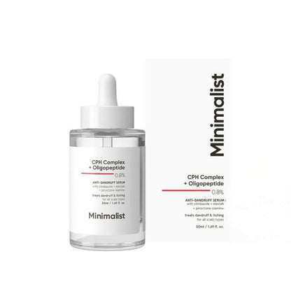 Minimalist CPH Complex + Oligopeptide 0.8% Anti-Dandruff Serum - 50 ml
