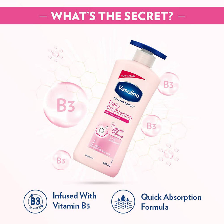 Vaseline Healthy Bright Daily Brightening Body Lotion - 90 ml