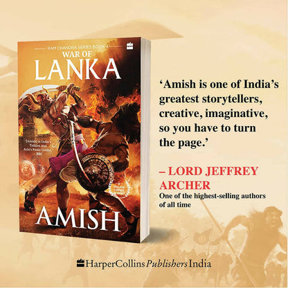 War Of Lanka (Ram Chandra Series Book 4) by Amish Tripathi - Paperback