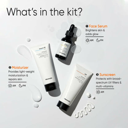Minimalist Glow & Protect Skincare Kit - kit