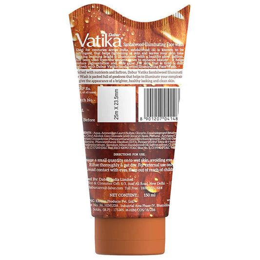 Dabur Vatika Sandalwood Face Wash - 150 ml