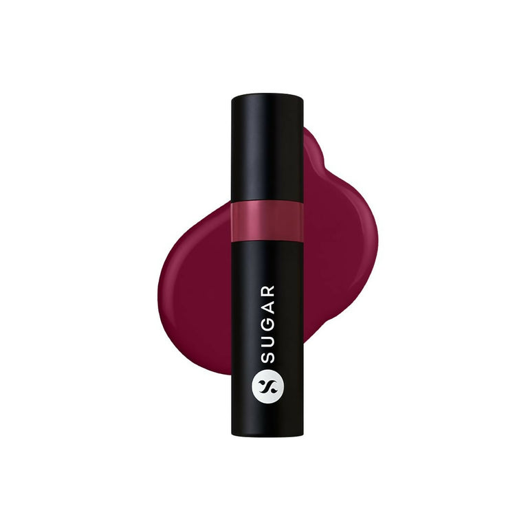 Sugar Cosmetics Partner In Shine Transferproof Lip Gloss - 13 Mulberry Merlot - 3 ml