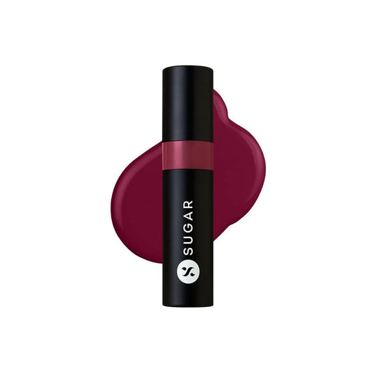 Sugar Cosmetics Partner In Shine Transferproof Lip Gloss - 13 Mulberry Merlot - 3 ml