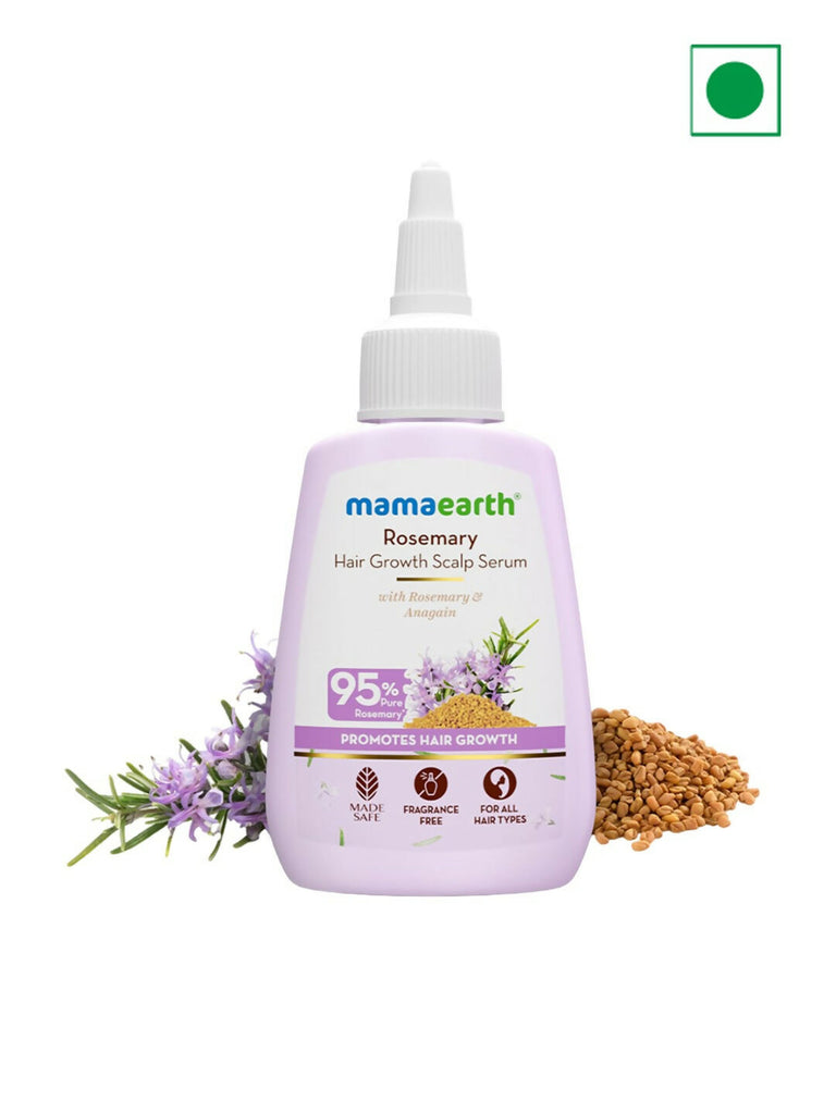 Mamaearth Rosemary Hair Growth Oil & Hair Growth Scalp Serum Combo - combo