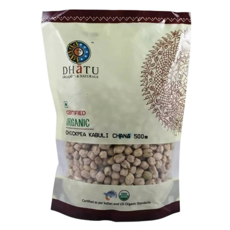 Dhatu Organics & Naturals Chickpea Kabuli Chana - 500 gm
