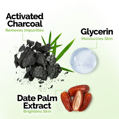 Mamaearth Charcoal Moisturizing Body Wash with Activated Charcoal & Energizing Mint for Skin - 250 ml