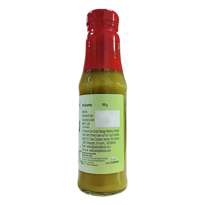 Patanjali Green Chilli Sauce - 180 gm - Pack of 2