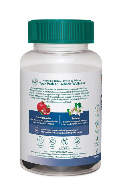 Himalaya Herbals Mentat Gummies - 30 gummies