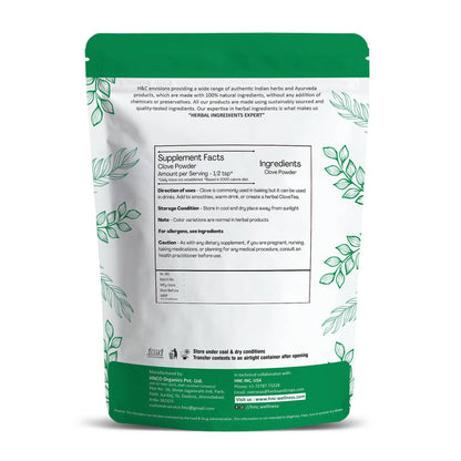H&C Herbal Clove Powder - 100 gm