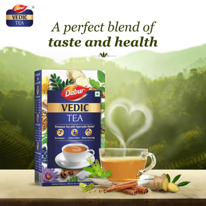 Dabur Vedic Premium Ayurvedic Herbs Black Loose Tea - 500 gm