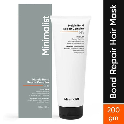 Minimalist Maleic Bond Repair Complex 5% Hair Mask - 200 gm