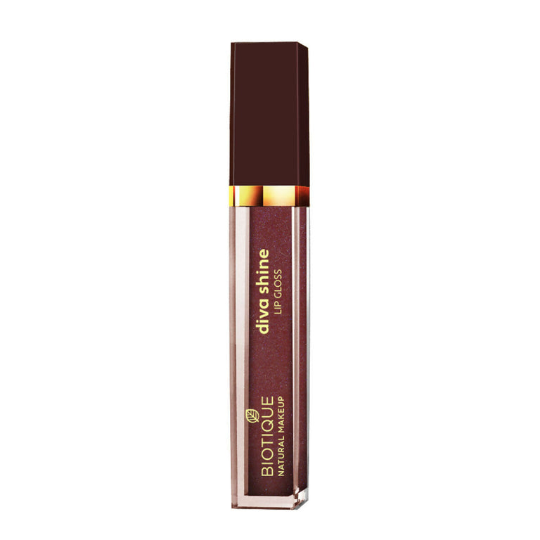 Biotique Diva Shine Lip Gloss - Sugar Pluma - 3 ml