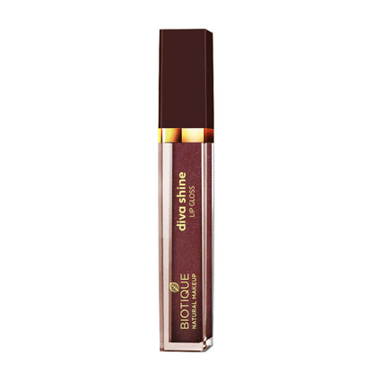 Biotique Diva Shine Lip Gloss - Sugar Pluma - 3 ml