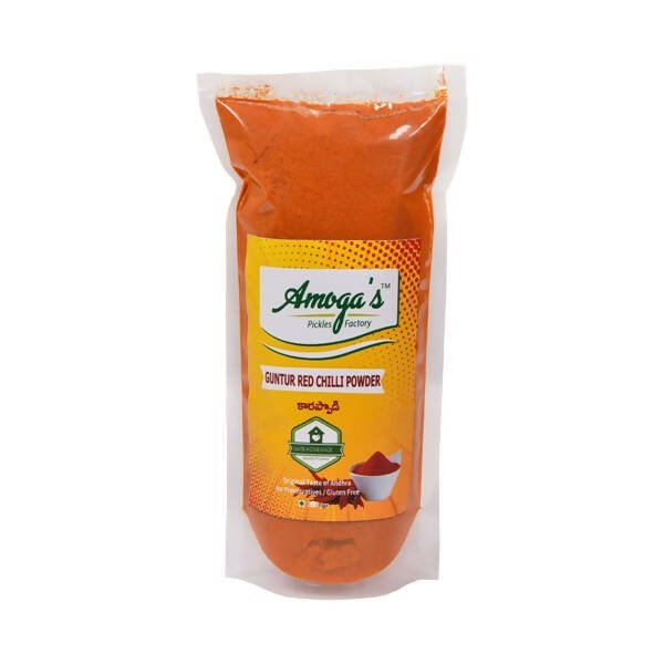 Amoga's Pickles Factory Guntur Red Chilli Powder - 250 gm