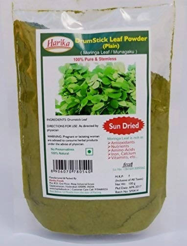 Harika Plain Drumstick Leaf Powder - 100 gm