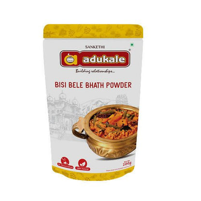 Adukale Bisi Bele Bath Powder - 200 gm