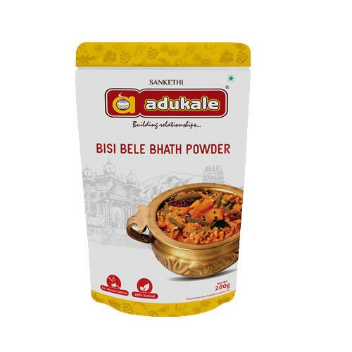 Adukale Bisi Bele Bath Powder - 200 gm