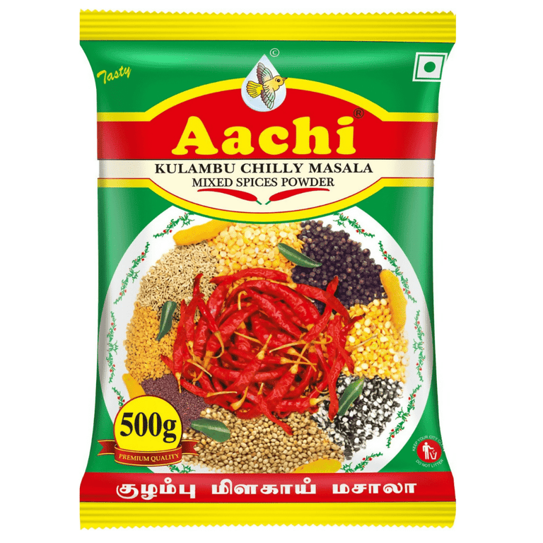 Aachi Kulambu Chilly Powder - 500 gm