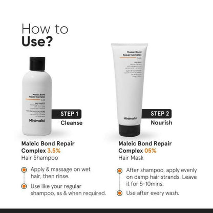 Minimalist Maleic Bond Repair Complex 5% Hair Mask - 200 gm