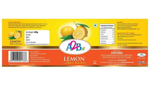 A2B - Adyar Ananda Bhavan Lemon Rice Paste - 400 gm