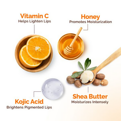 Mamaearth Vitamin C Moisture Therapy Lip Balm SPF 50 with Vitamin C & Honey For Lip Lightening - 15 gm