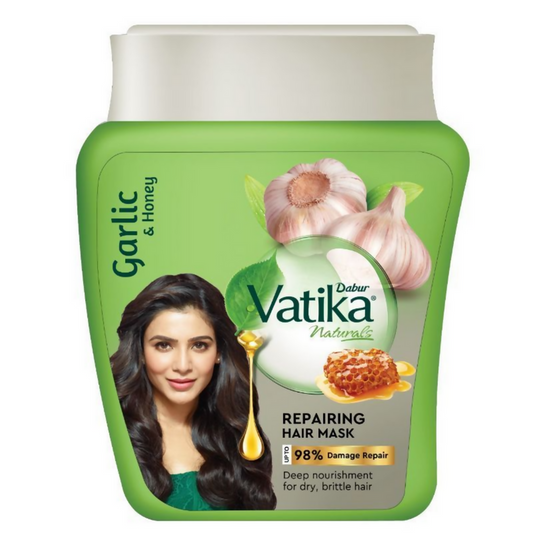 Dabur Vatika Naturals Garlic & Honey Repairing Hair Mask - 250 gm