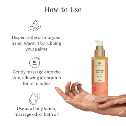 Shankara by Sri Sri Tattva Energizing Body Oil - 100 ml