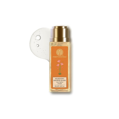 Forest Essentials Silkening Shower Wash Lime Saffron & Oudh - 50 ml