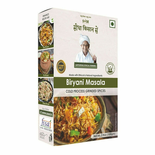 Gir Sidha Kisan Se Natural Biryani Masala - 100 gm