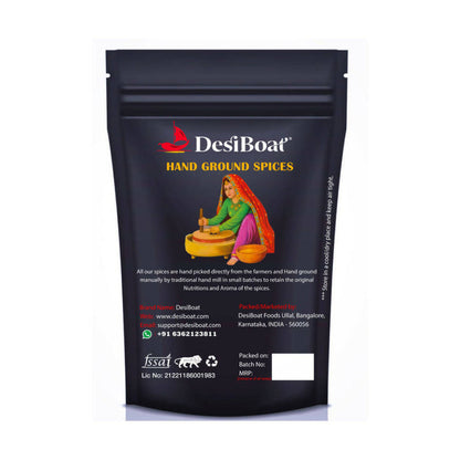 DesiBoat Malabar Black Pepper Powder Whole - 50 gm